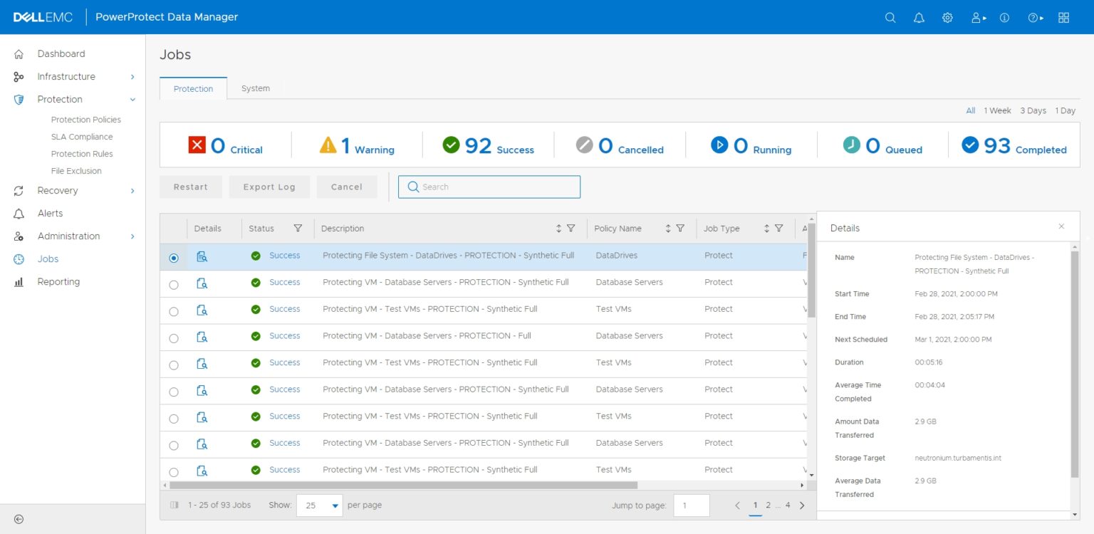 PowerProtect Data Manager Filesystem Agent Installation and Recovery