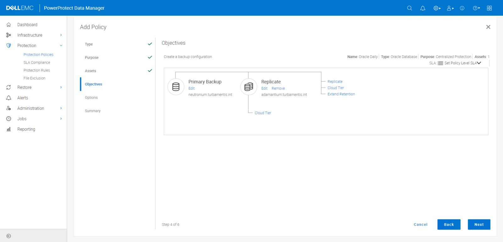 Oracle and PowerProtect Data Manager Data Protection Hub